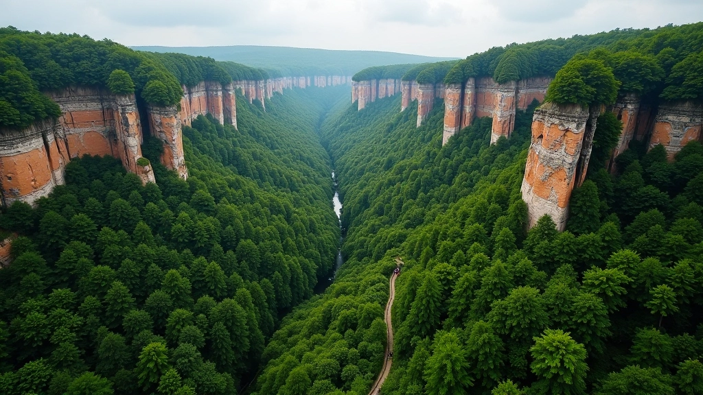 Bohemian Switzerland sandstone formations